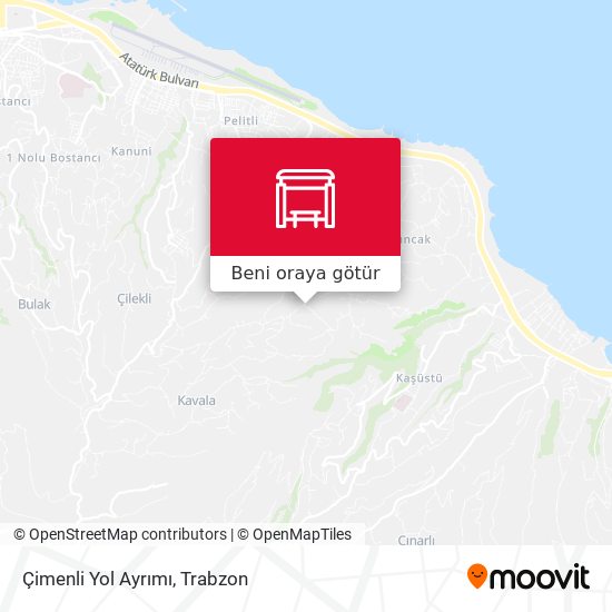 Çimenli Yol Ayrımı harita
