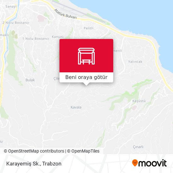 Karayemiş Sk. harita