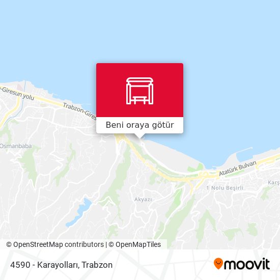 4590 - Karayolları harita