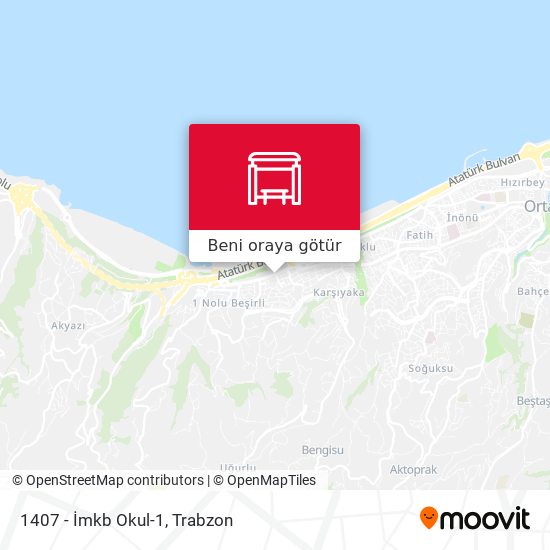 1407 - İmkb Okul-1 harita