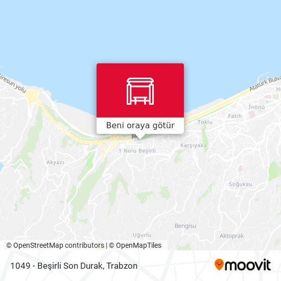 1049 - Beşirli Son Durak harita