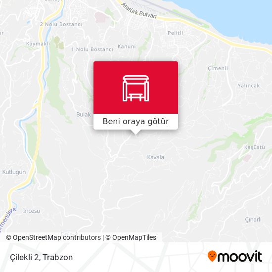 Çilekli 2 harita