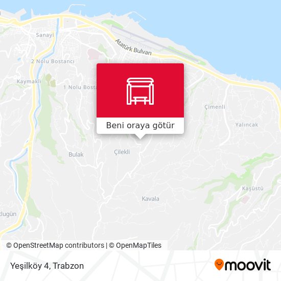 Yeşilköy 4 harita