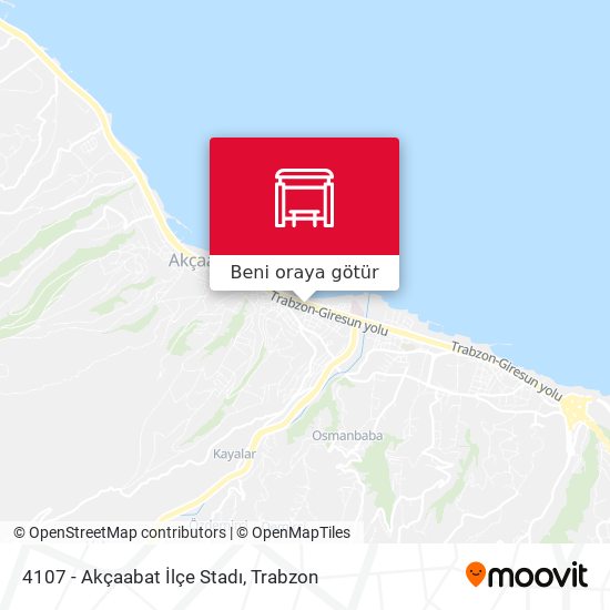 4107 - Akçaabat İlçe Stadı harita