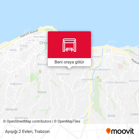 Ayışığı 2 Evleri harita
