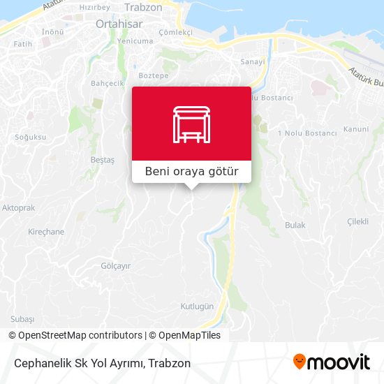 Cephanelik Sk Yol Ayrımı harita