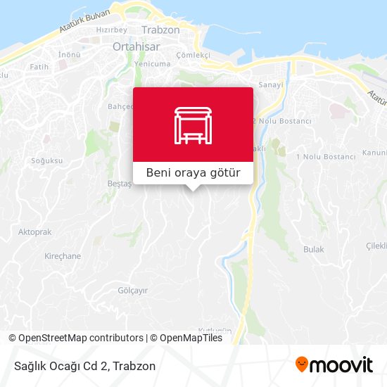 Sağlık Ocağı Cd 2 harita