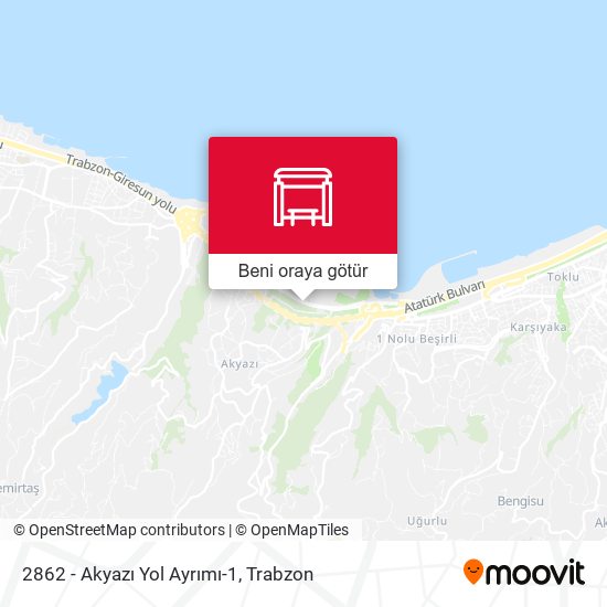 2862 - Akyazı Yol Ayrımı-1 harita