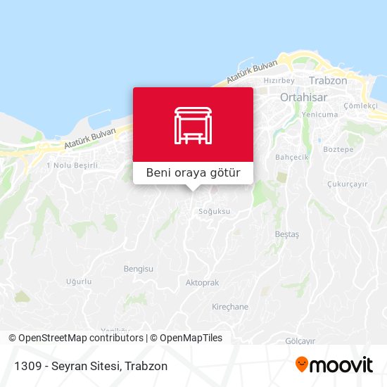 1309 - Seyran Sitesi harita