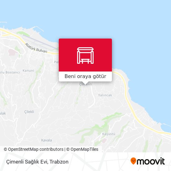 Çimenli Sağlık Evi harita