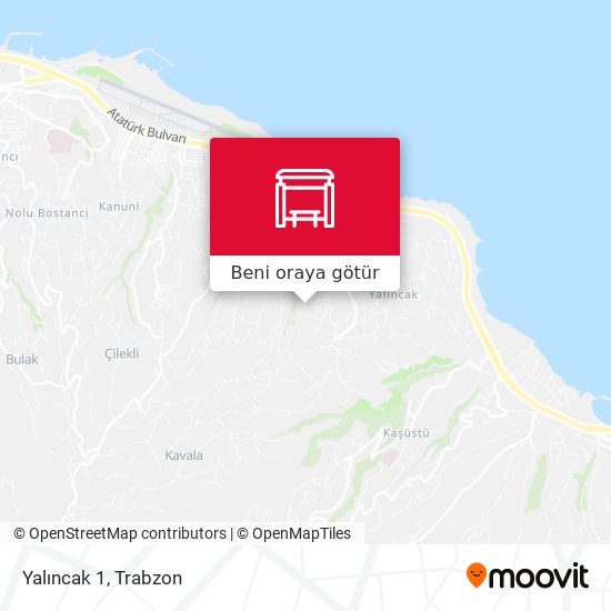 Yalıncak 1 harita