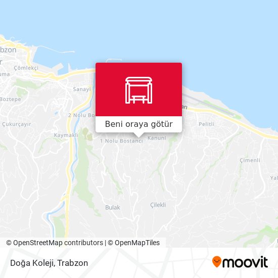 Doğa Koleji harita
