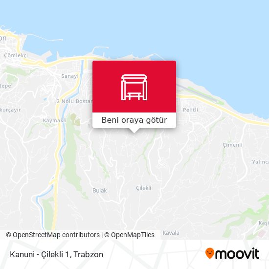 Kanuni - Çilekli 1 harita
