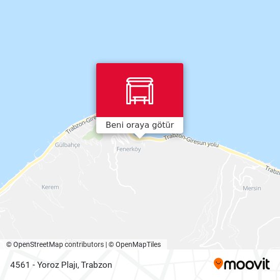 4561 - Yoroz Plajı harita