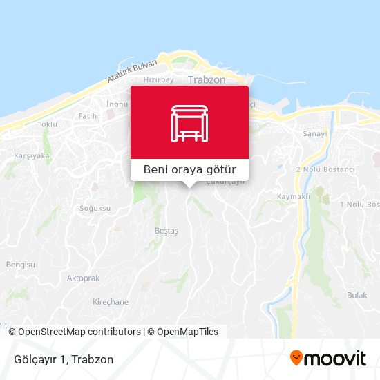 Gölçayır 1 harita