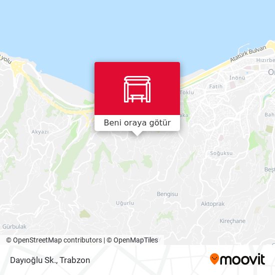 Dayıoğlu Sk. harita