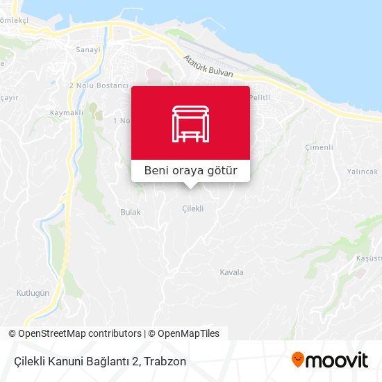 Çilekli Kanuni Bağlantı 2 harita