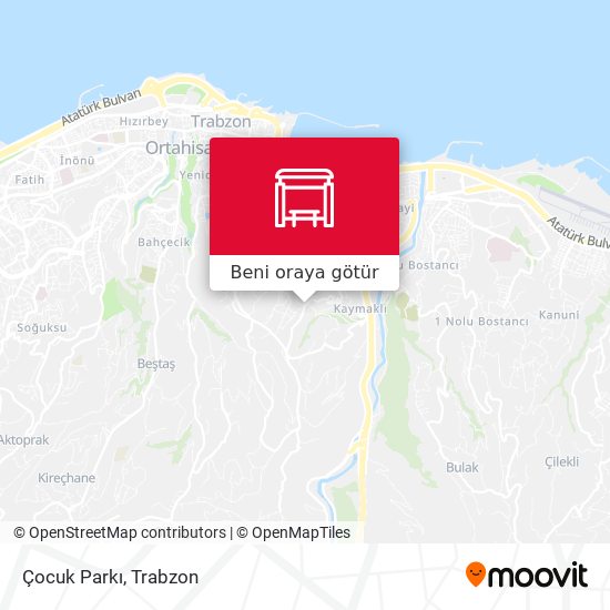 Çocuk Parkı harita