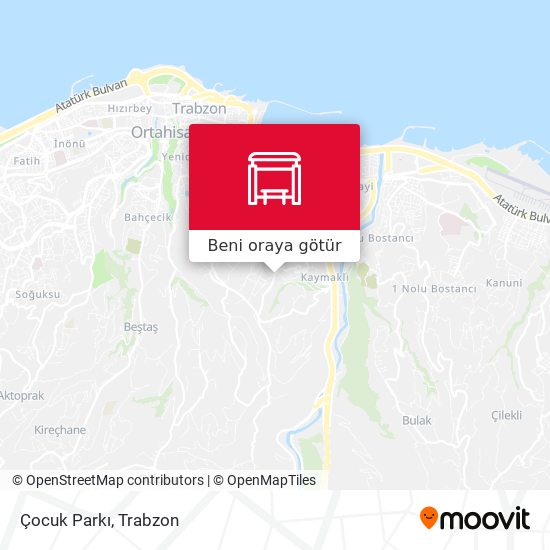 Çocuk Parkı harita