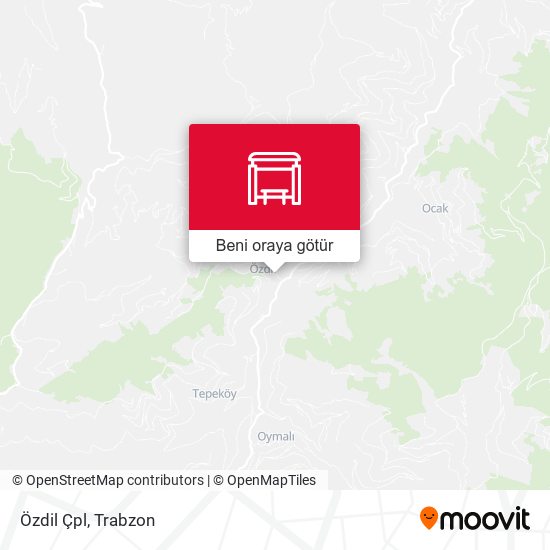 Özdil Çpl harita