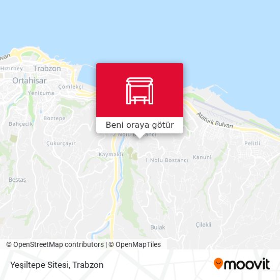 Yeşiltepe Sitesi harita