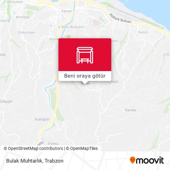 Bulak Muhtarlık harita