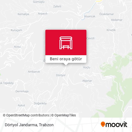 Dörtyol Jandarma harita