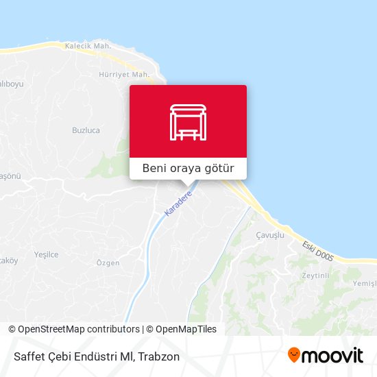 Saffet Çebi Endüstri Ml harita