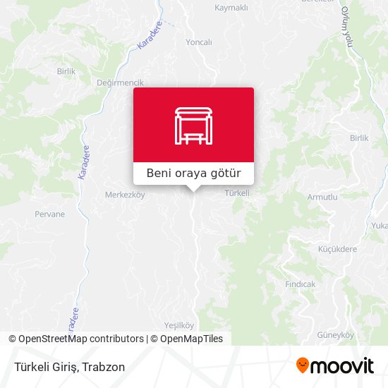 Türkeli Giriş harita