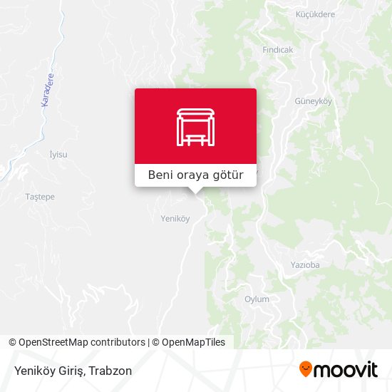 Yeniköy Giriş harita
