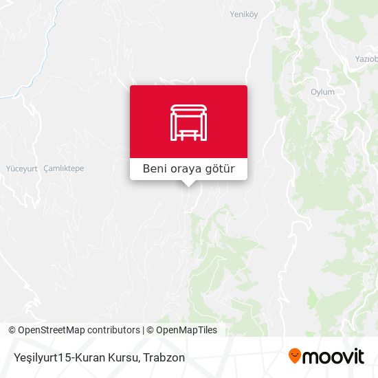 Yeşilyurt15-Kuran Kursu harita