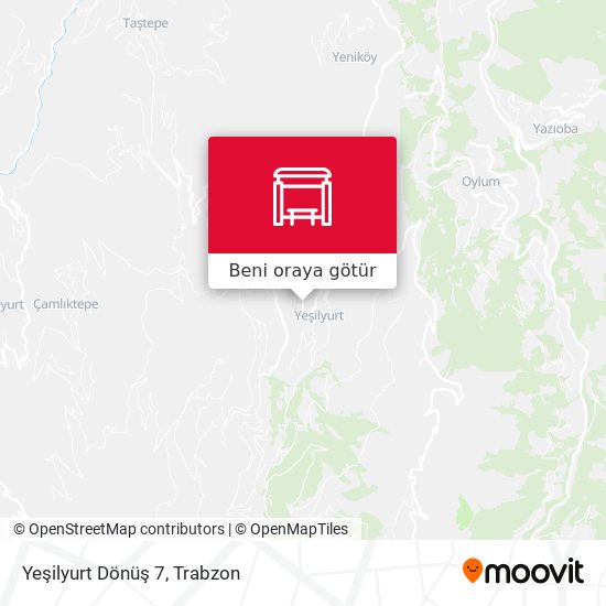 Yeşilyurt Dönüş 7 harita