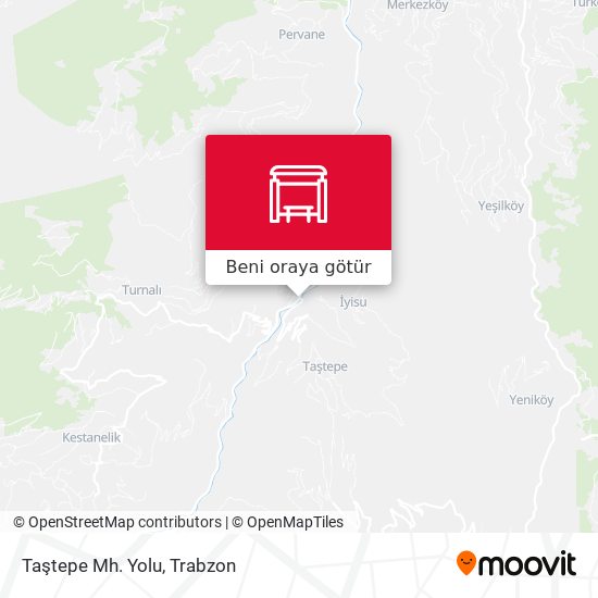 Taştepe Mh. Yolu harita