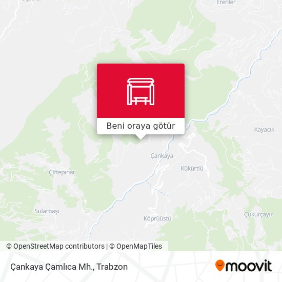 Çankaya Çamlıca Mh. harita