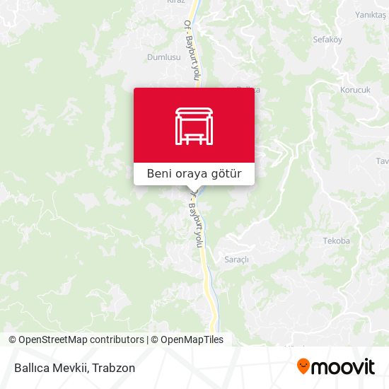 Ballıca Mevkii harita