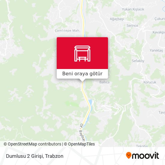 Dumlusu 2 Girişi harita