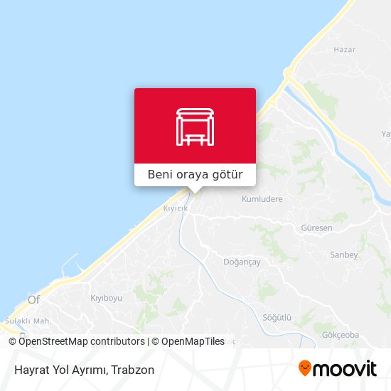 Hayrat Yol Ayrımı harita