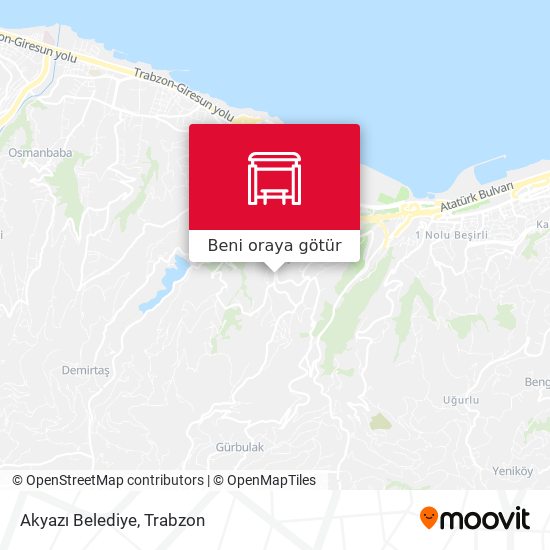 Akyazı Belediye harita