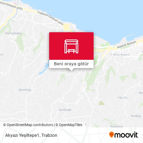 Akyazı Yeşiltepe1 harita