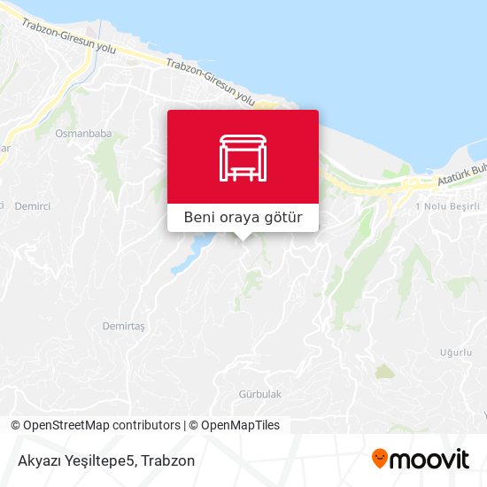 Akyazı Yeşiltepe5 harita