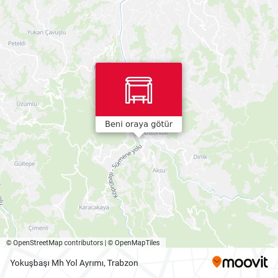 Yokuşbaşı Mh Yol Ayrımı harita