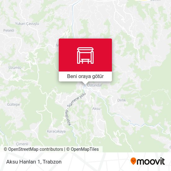 Aksu Hanları 1 harita