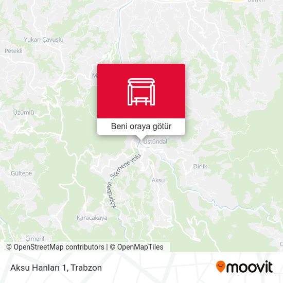 Aksu Hanları 1 harita