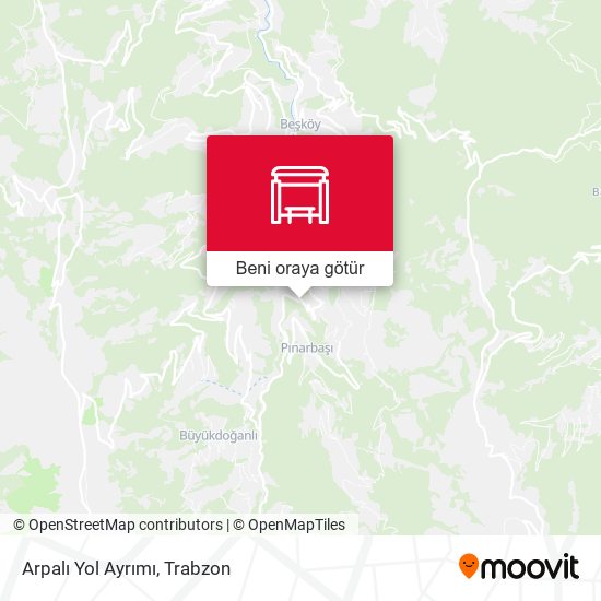 Arpalı Yol Ayrımı harita