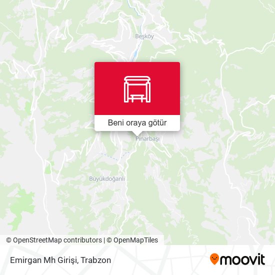 Emirgan Mh Girişi harita