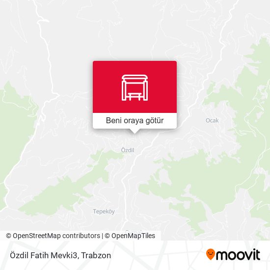 Özdil Fatih Mevki3 harita
