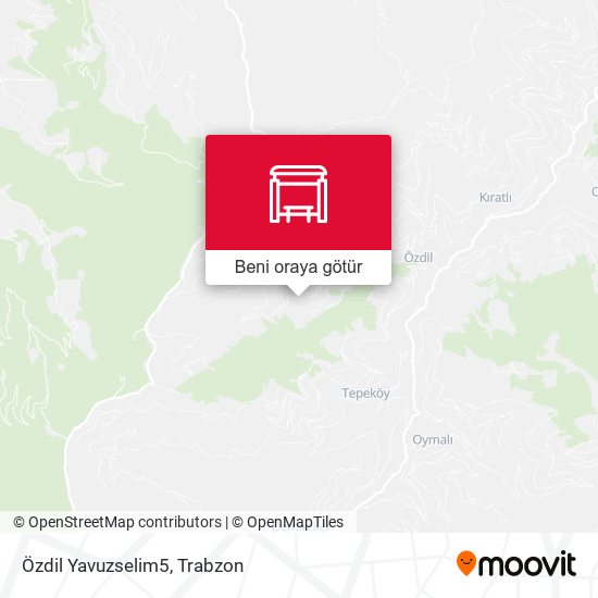 Özdil Yavuzselim5 harita