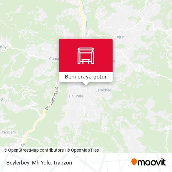 Beylerbeyi Mh Yolu harita