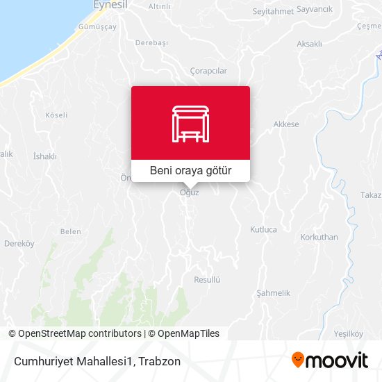 Cumhuriyet Mahallesi1 harita