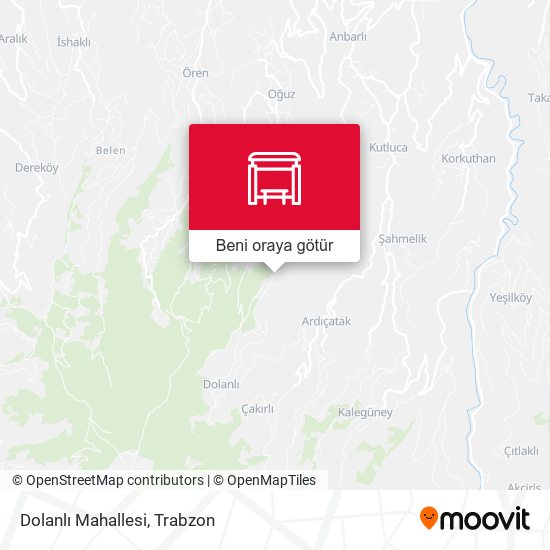 Dolanlı Mahallesi harita